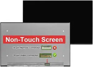 GBOLE 15.6" Screen Replacement for Dell Precision 15 3550 3551 LCD Display Panel 30 pin (not for narrow 30pin) ( FHD 1920x1080 Non-Touch )