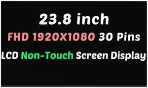 23.8" for Dell Inspiron 24 5415 FHD 1920X1080 LCD Non-Touch Screen Display Panel