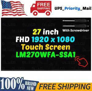 27" LM270WFA-SSA1 for HP HP 27-D 27-d0244 LCD Touch Screen Display FHD 1920×1080