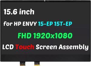 15.6" for HP ENVY 15T-EP100 15T-EP200 FHD LCD Touch Screen Digitizer Assembly