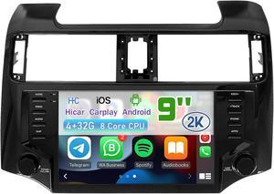 NUOLAISUN Car Stereo Radio for Toyota 4Runner Radio 2009-2022, Black, 9.0" Android Head Unit TS10, 4+32G, Wireless CarPlay & Android Auto, GPS Navigation