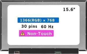 LCD New Screen Replacement for HP 15-DY2091WM 491D1UA HD 1366 * 768 Non-Touch Display Panel
