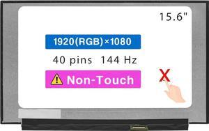 Screen Replacement for ASUS TUF FX505DY 15.6" FHD 1920x1080 40 pin 144 Hz LCD Non-Touch Screen Display Panel