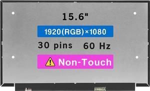 GBOLE Screen Replacement for Lenovo Ideapad Slim 3 15AMN8 Model 82XQ 15.6" FHD 1920x1080 30 pin LCD Non-Touch Screen Display Panel