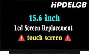 GBOLE Replacement Screen 15.6" for Acer Chromebook 315 CB315-4HT-C72W LCD Digitizer Display Panel FHD 1920x1080 40 pin 60HZ Touch Screen