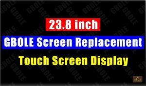 GBOLE 23.8" Screen Replacement for HP Pavilion 24-R 24-R114 24-R124 FHD 1920x1080 Touch LCD LED Screen Replacement Display Panel
