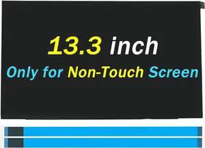 GBOLE 13.3" Replacement for HP Elitebook 830 G7 835 G7 M36416-001 30 Pin 60hz (1920x1080) LCD Screen Display LED Panel Non-Touch Digitizer (Only for Non-Touch Screen)
