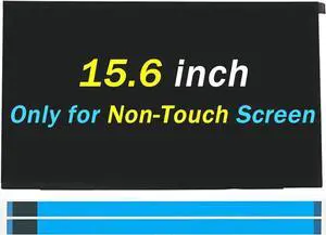 GBOLE 15.6" Screen Replacement for Dell Precision 5540 60HZ 30PINS 1920x1080 LCD LED Laptop Display Panel(Only for Non-Touch Screen)