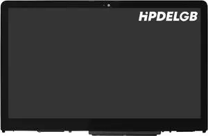 GBOLE Replacement for HP Pavilion x360 15-BR158cl 15-BR017na 1920X1080 15.6 inch LCD LED Display Screen Replacement (Touch Screen)