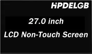 GBOLE 27.0" Replacement for HP Pavilion 27-Q 27-R 939273-001 939275-001 FHD LCD LED Screen Display Panel Only for Non Touch Screen