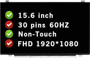 FHD 1920x1080 30 pins LCD Non-Touch Screen Replacement for ASUS VIVOBOOK X510Q 15.6" Display Panel