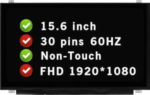 GBOLE 15.6" Screen Replacement Compatible with Acer Aspire 3 A315-31 Series FHD 1920x1080 30 pins 60 HZ LCD Non-Touch Display Panel (Not for HD 1366 * 768)