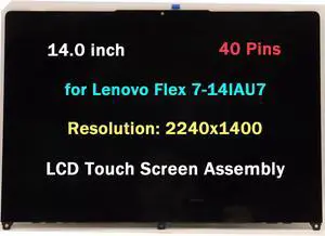 IPS for Lenovo Flex 7-14IRU8 82Y2 LCD Touch Screen Digitizer Assembly 2240x1400