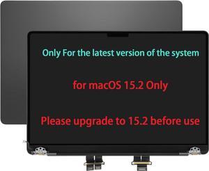 NUOLAISUN 14 inches LCD Screen Replacement for MacBook Pro M1 A2442 2021 EMC 3650 LCD Full Screen Display Assembly (Black)