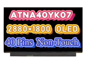 GBOLE ATNA40YK04 ATNA40YK04-0 ATNA40YK07 ATNA40YK07-0 2880×1800 Non-touch OLED Screen