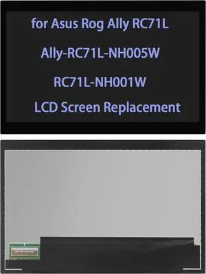 7" Replacement for Asus Rog Ally RC71L 7 Ally-RC71L-NH005W Ally-RC71L-NH001W RC71L-NH005W RC71L-NH001W LCD Screen Display