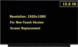 15.6" New Screen Replacement for ASUS TUF Gaming FX505 FX505D FX505DD FX505DU FX505DT FX505DV Series FullHD 1920x1080 IPS 40Pin 144Hz LED LCD Display Screen Panel (Compatible with 120Hz)
