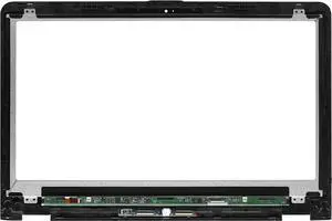 15.6" Screen Replacement for HP Envy x360 15-AQ166nr FHD 1920X1080 LED LCD Touch Screen + Bezel Display Digitizer Assembly