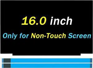GBOLE 16.0" Screen Replacement for Lenovo ThinkBook 16 G6 IRL 60HZ 30PINS 1920x1200 LCD LED Laptop Display Panel(Only for Non-Touch Screen)