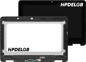 GBOLE Replacement for Dell Chromebook 3110 2-in-1 06MN9F 078GNG 0JCGNV 0KY8GR 0X1M23 03NM8D HD 1366x768 LCD Touch Screen Display Digitizer Assembly Bezel
