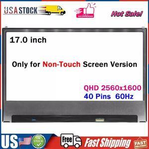 for LG Gram 17Z90Q 17Z90Q-K 17Z90N-R.AAC8U1 17Z95P-K.AAE8U1 17Z95P-K.ADE9U1 LCD LED Display Screen Replacement 17.0 inch 40PIN 2560×1600 WQXGA IPS (Non-Touch Screen)
