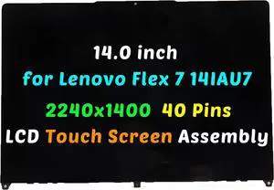 for Lenovo Flex 7 14IRU8 82Y2 82VC 5D10S39789 5D10S40011 5D10S39903 5D10S39902 2.2K LCD Touch Screen Digitizer Display Assembly