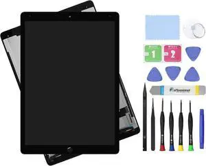 12.9" Screen Replacement for iPad Pro 12.9 1st Gen A1584 A1652 (2015) LCD Display + Glass Touch Digitizer Assembly + Repair Kit (Black)
