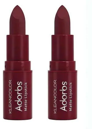 Kleancolor Absorbs Matte Lipstick LS901-06 Samba 2 Pack