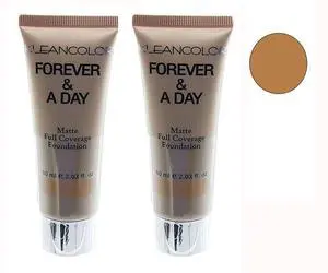Foundation KLEANCOLOR Forever & A Day Matte Full Coverage Soft Cocoa 2 Pack