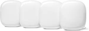 Google Nest Wi-Fi Pro 6e AXE5400 Mesh Router - 4 Pack, Snow