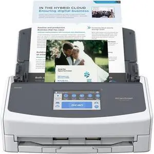 Fujitsu Ricoh ScanSnap PA03770-B615 iX1600 600dpi Document Wireless Scanner (White)
