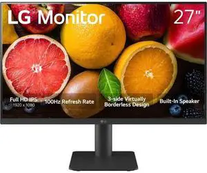 LG 27MS570B-B 27" Full HD IPS Monitor USB-C HDMI 100Hz 5ms Height & Tilt Adjustable, Black