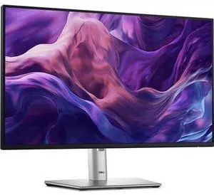 Dell P2425H 24" 1080p Full HD IPS Monitor DisplayPort HDMI VGA USB-C Fully Adjustable, Silver