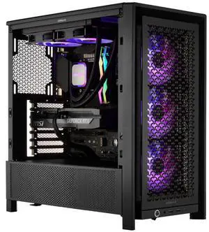 Ultimate Black  AMD RADEON RX 9070 XT  AMD Ryzen 7 7800X3D  32GB DDR5  2TB SSD  AI Ready  VR Compatible  Win 11 Home