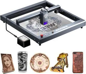 ACMER P2 Laser Engraver, 33W Output Laser Cutter, 180W Laser Engraving Machine, CNC Laser Cutter and Engraver Machine for Stainless Steel, Wood, Metal, Acrylic, Leather