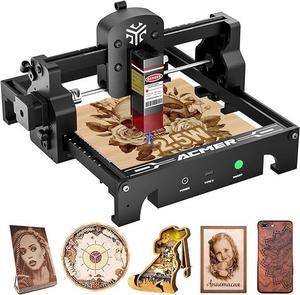 ACMER S1 Portable Laser Engraver 2.5W Output Mini Laser Cutting Machine for Wood and Metal with 130x130mm Working Area, Lightweight 2kg Design, Class 4 Laser Technology
