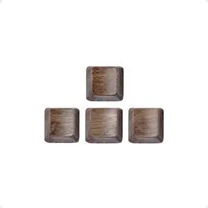 Loha Custom Black Walnut Wood Keyboard Keycaps, Wooden Keycap for Mechanical Keyboard, OEM Profile, Key Caps Set, MX-Style Compatible, Single Keys & Complete Sets, Arrow Keys (4-Key) Loha Custom Black Walnut Wood Keyboard Keycaps, Wooden Keycap for Mechanical Keyboard, OEM Profile, Key Caps Set, MX-Style Compatible, Single Keys & Complete Sets, Arrow Keys (4-Key)