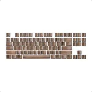 Loha Custom Black Walnut Wood Keyboard Keycaps, Wooden Keycap for Mechanical Keyboard, OEM Profile, Key Caps Set, MX-Style Compatible, Single Keys & Complete Sets, 80% Keyboard Complete Set (87-Key) Loha Custom Black Walnut Wood Keyboard Keycaps, Wooden Keycap for Mechanical Keyboard, OEM Profile, Key Caps Set, MX-Style Compatible, Single Keys & Complete Sets, 80% Keyboard Complete Set (87-Key)