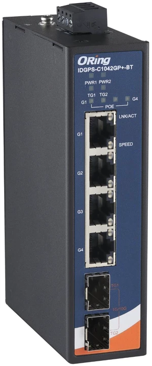 ORing IDGPS-C1042GP+-BT Industrial Unmanaged 2.5G High Speed PoE Switch ORing IDGPS-C1042GP+-BT Industrial Unmanaged 2.5G High Speed PoE Switch