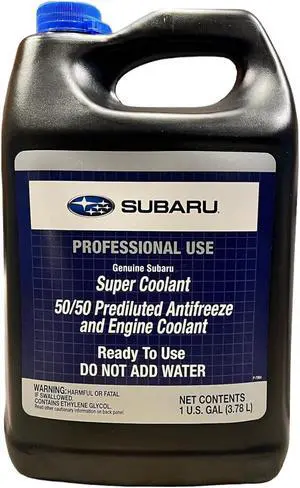 Subaru Pre Mixed 50/50 Super Coolant - SOA868V9272 - Genuine OEM
