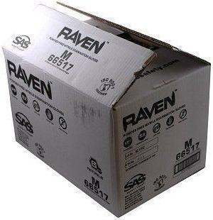 10 Pack SAS Safety 66517 Raven 6 mil Black Nitrile Disposable Gloves 7 Mil - Medium (10 boxes of 100 each)