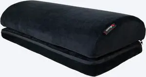 Arozzi Footrest for Under-Desk Comfort and Healthy Position for your Feet While Gaming or Working for Long Hours - Black