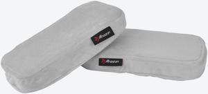 Arozzi Memory Foam Ergonomic and Premium Armrest Pads for your Gaming or Office Chair - Grey