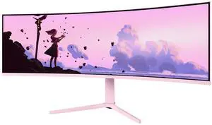 Arozzi Nova 49" Curved VA 165Hz Ultrawide Gaming Monitor - Pink Arozzi Nova 49" Curved VA 165Hz Ultrawide Gaming Monitor - Pink