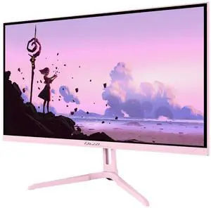 Arozzi Nova 24" IPS 200Hz Gaming Monitor - Pink