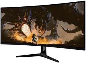 Arozzi Nova 34" Curved VA 165Hz Ultrawide Gaming Monitor - Black Arozzi Nova 34" Curved VA 165Hz Ultrawide Gaming Monitor - Black
