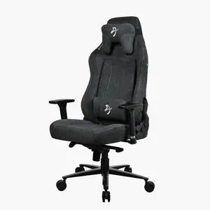 Arozzi Vernazza XL Soft Fabric Leather Ergonomic Office and Gaming Chair with High Backrest Recliner Swivel Tilt Rocker Adjustable Height and Adjustable Lumbar and Neck Support - Dark Grey Arozzi Vernazza XL Soft Fabric Leather Ergonomic Office and Gaming Chair with High Backrest Recliner Swivel Tilt Rocker Adjustable Height and Adjustable Lumbar and Neck Support - Dark Grey