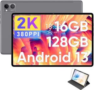 N-one NPad Plus Tablet with Case and Tempered Glass, 10.4 Inch 2K Incell Screen MTK8183 Octa Core 2.0Ghz 8GB+8GB ExpansionRAM 128GB ROM Camera 5MP+13MP, 7500mAh Battery, Android 13 Tablet