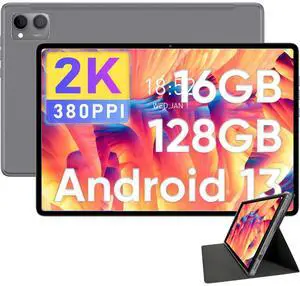 N-one Android Tablet, 10.4 Inch FHD Android 13 Kids Tablets, 16G(8+8) 128G 8-Core & 1TB Expand Game Tablet, WiFi GPS Bluetooth