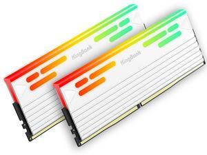 RGB Computer Desktop Memory Ram Hynix M-die DDR5 48GB(2x24GB) 6000MT/s CL28 1.45V Overclocking XMP 3.0 & AMD Expo with Heatsink for PC Gaming/Office/PS